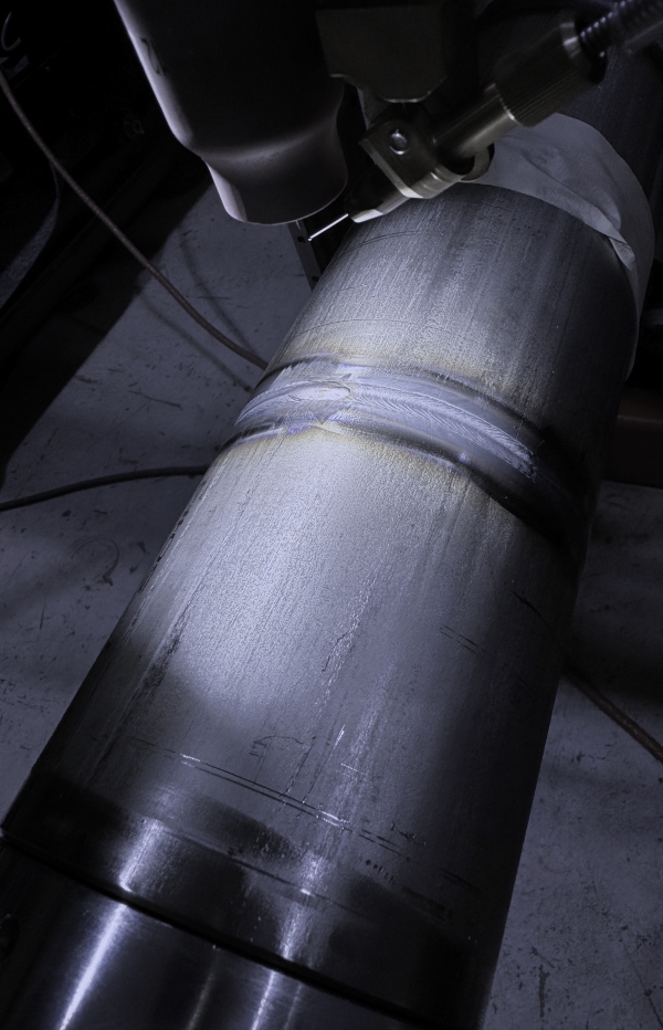4 in sch 10 SS weld - single pass with HW TIG Automated Welding System
