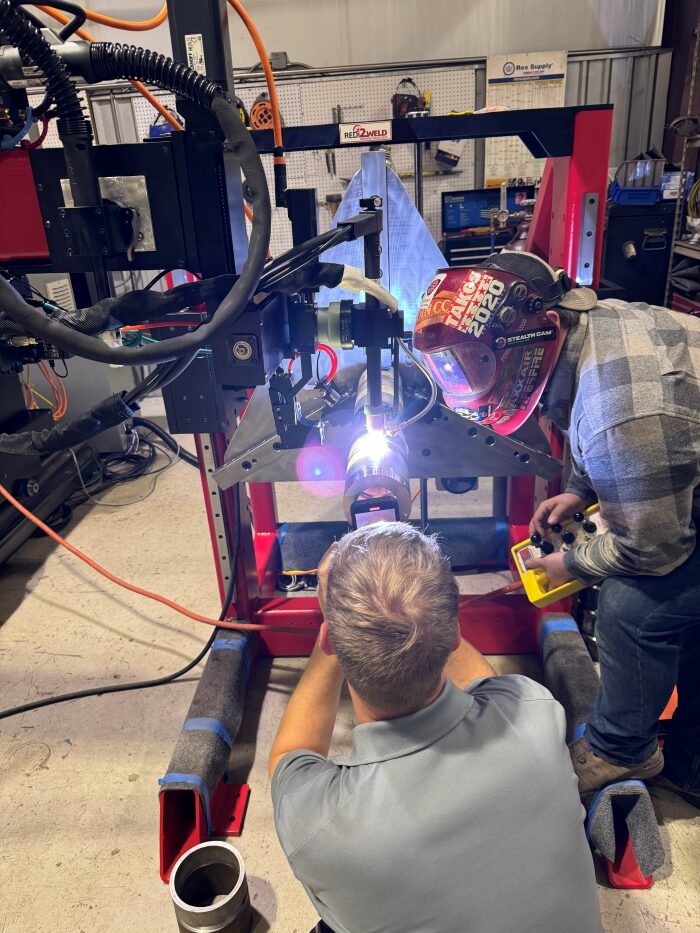 Sign off weld -Automated Welding System Automated Welding System